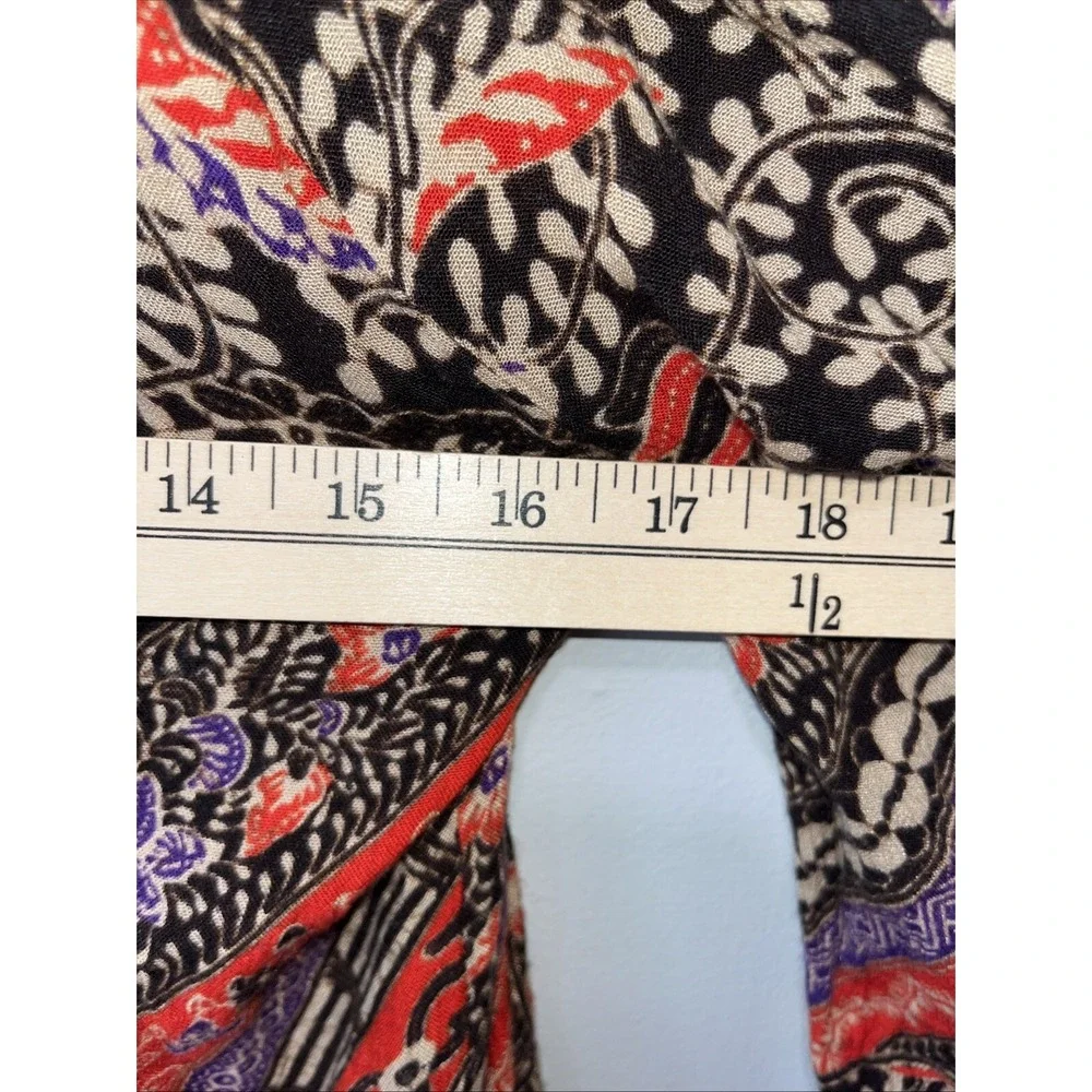 Zara Trafaluc women's top blouse floral size small